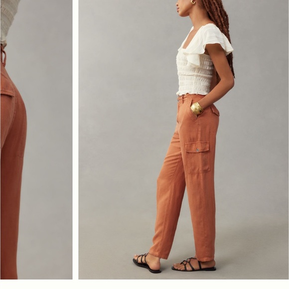 NWT 💙 Anthro Cloth & Stone straight cargo pants - Picture 5 of 6